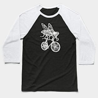 SEEMBO Fly Cycling Bicycle Bicycling Biking Riding Fun Bike Baseball T-Shirt